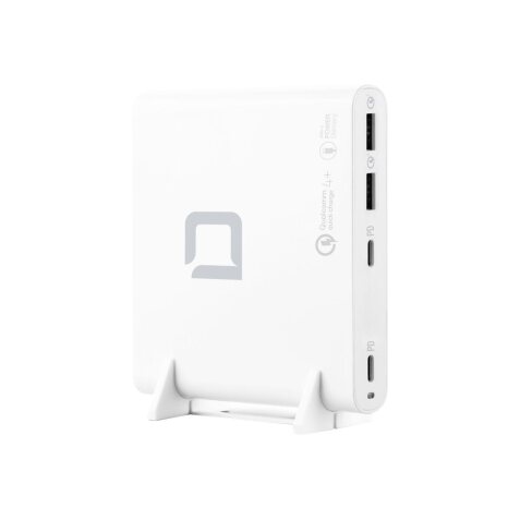 DICOTA D31893 chargeur d'appareils mobiles Ordinateur portable, Smartphone, Tablette Blanc Charge rapide Intérieure