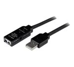 StarTech.com Câble d'extension USB 2.0 actif de 5m - Prolongateur / répéteur / rallonge USB - Mâle / Femelle