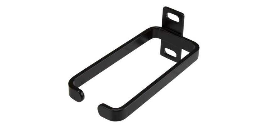 StarTech.com Crochet à Anneau en D pour la Gestion des Câbles dans les Baies de Serveurs 1U Verticales (4?5 x 10cm); Organiseur de Câbles pour Montage en Rack Réseau; Gestionnaire de Câbles pour Armoires de 19" et 10"