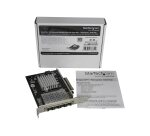 StarTech.com Carte réseau PCI Express pour serveur à 4 ports SFP+ 10 Gigabit Ethernet - Chipset Intel XL710