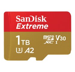 SanDisk Extreme 1 To MicroSDXC UHS-I Classe 3