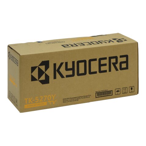 KYOCERA TK-5270Y Cartouche de toner 1 pièce(s) Original Jaune