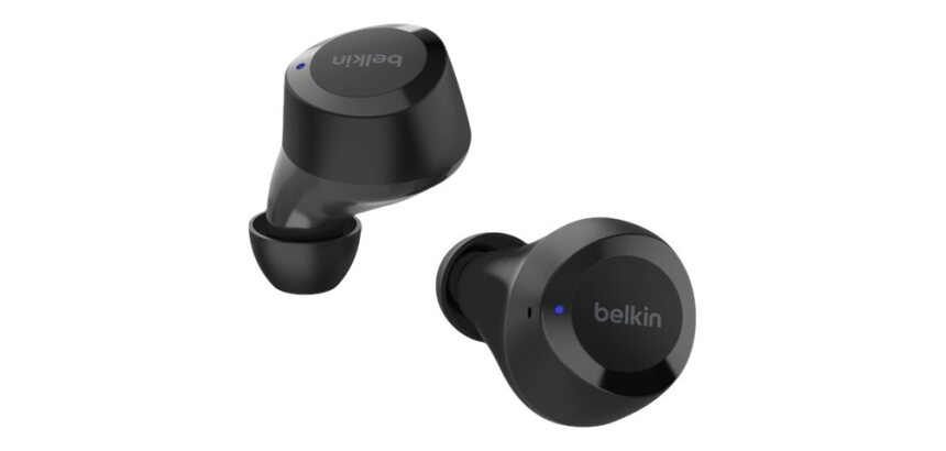 Belkin SoundForm Bolt Casque True Wireless Stereo (TWS) Ecouteurs Appels/Musique Bluetooth Noir