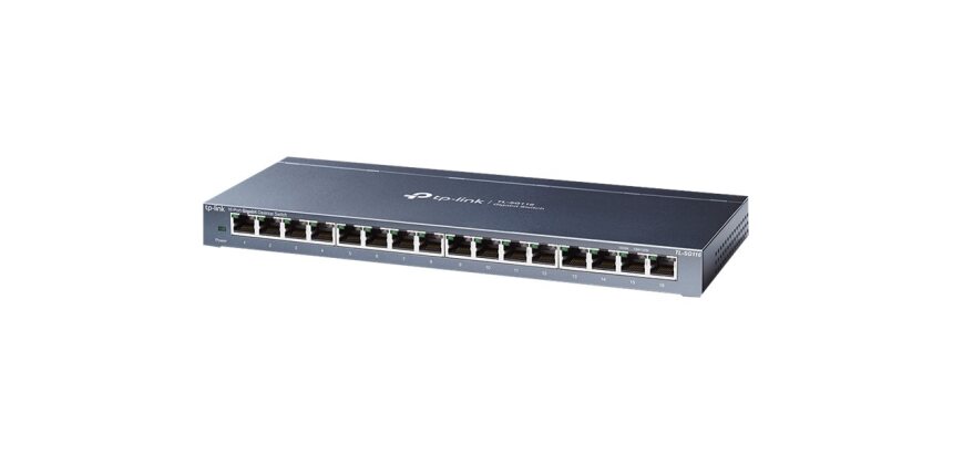 TP-Link TL-SG116 Non-géré Gigabit Ethernet (10/100/1000) Noir