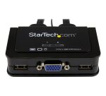 StarTech.com Switch KVM USB VGA à 2 ports - Commutateur KVM alimenté par USB avec câbles et commutateur à distance