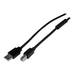 StarTech.com Câble USB Actif A vers B 20 m - M/M - Noir