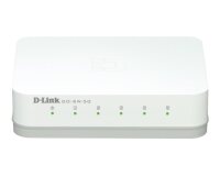D-Link GO-SW-5G Non-géré Gigabit Ethernet (10/100/1000) Blanc