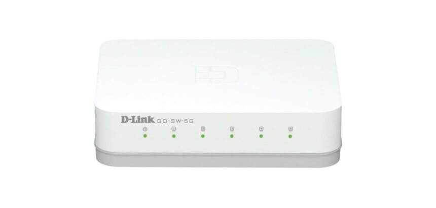 D-Link GO-SW-5G Non-géré Gigabit Ethernet (10/100/1000) Blanc