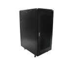 StarTech.com Armoire Rack Serveur 25U à 4 Montants, Armoire Verrouillable 19" pour Ordinateur/AV/Équipement IT, Rack Réseau pour Bureau/Domicile avec Roulettes et Rails de Montage Ajustables