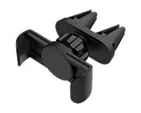 DLH Support voiture pour smartphone avec double accroche a fixer sur une grille de ventilation