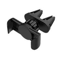 DLH SUPPORT VOITURE POUR SMARTPHONE AVEC DOUBLE ACCROCHE A FIXER SUR UNE GRILLE DE VENTILATION