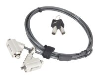 Urban Factory CRS02UF câble antivol Noir 2 m