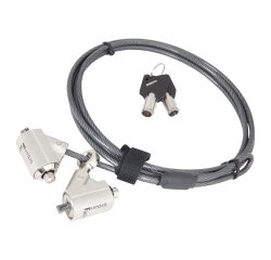 Urban Factory CRS02UF câble antivol Noir 2 m