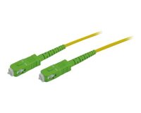MCL Câble fibre optique simplex monomode 9/125 - SCAPC/SCAPC - 3m