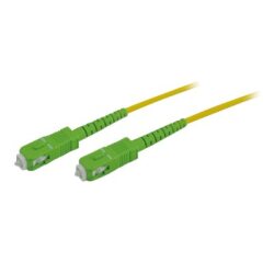 MCL Câble fibre optique simplex monomode 9/125 - SCAPC/SCAPC - 3m