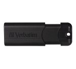 Verbatim Clé USBPinStripe 3.0 de 256 Go - Noire