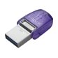 Kingston Technology DataTraveler 128 Go microDuo 3C 200 Mo/s dual USB-A + USB-C