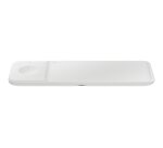 Chargeur pour téléphone mobile Samsung Pad Induction TRIO Watch, Charge Rapide 7,5W x2 (chargeur secteur inclus) Blanc