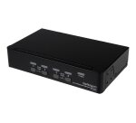 StarTech.com Commutateur KVM DisplayPort USB 4 ports avec audio