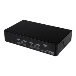 StarTech.com Commutateur KVM DisplayPort USB 4 ports avec audio