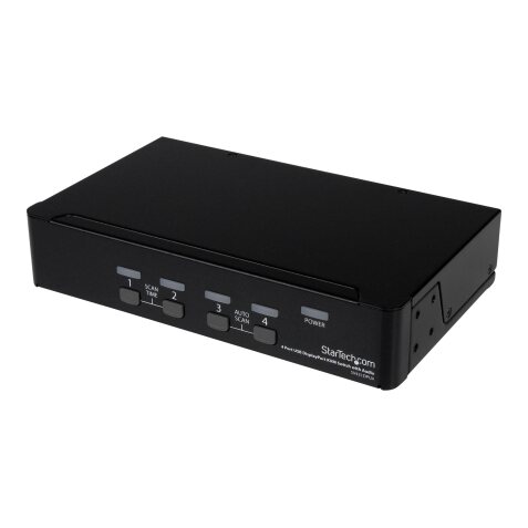 StarTech.com Commutateur KVM DisplayPort USB 4 ports avec audio