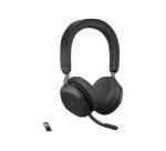 Jabra Evolve2 75 Casque Sans fil Arceau Bureau/Centre d'appels Bluetooth Socle de chargement Noir