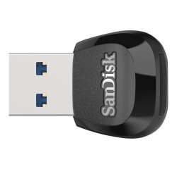 SanDisk MobileMate lecteur de carte mémoire USB 3.2 Gen 1 (3.1 Gen 1) Noir