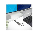 StarTech.com Adaptateur USB-C vers Double HDMI, Hub USB Type-C Multi-Moniteur MST, Double Écran HDMI 4K 60Hz pour Ordinateur Portable Extender / Splitter, HDR, Câble Intégré Extra-Long - Windows Uniquement