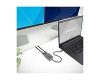 StarTech.com Adaptateur USB-C vers Double HDMI, Hub USB Type-C Multi-Moniteur MST, Double Écran HDMI 4K 60Hz pour Ordinateur Portable Extender / Splitter, HDR, Câble Intégré Extra-Long - Windows Uniquement