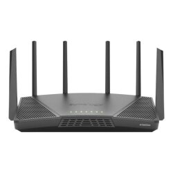 Synology RT6600ax Router WiFi6 1xWAN 3xGbE 1x2.5Gb routeur sans fil Tri-bande (2,4 GHz / 5 GHz / 5 GHz) Noir