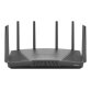 Synology RT6600ax Router WiFi6 1xWAN 3xGbE 1x2.5Gb routeur sans fil Tri-bande (2,4 GHz / 5 GHz / 5 GHz) Noir