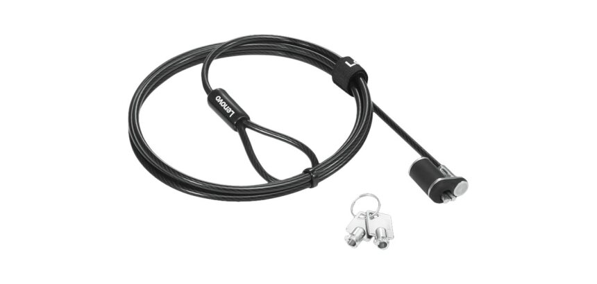 Lenovo 4XE1F30276 câble antivol Noir 1,5 m