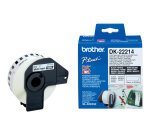 Brother DK-22214 ruban d'étiquette Noir sur blanc