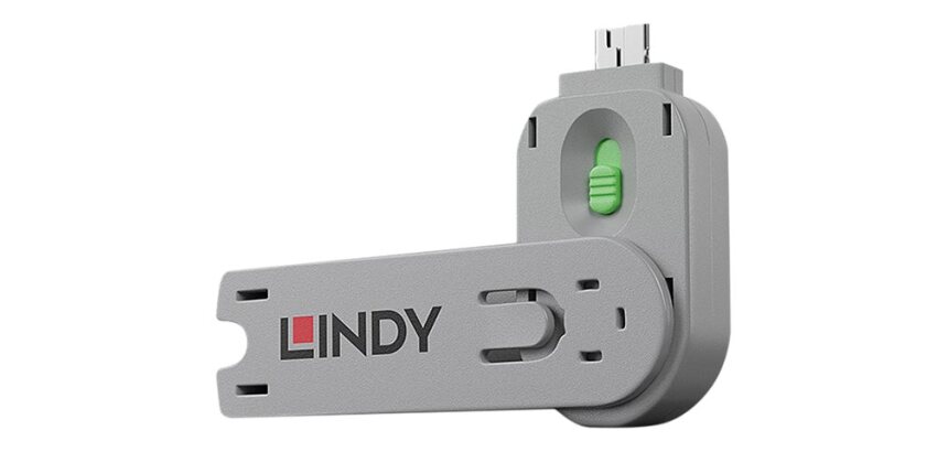 Lindy Clé pour bloqueur de port USB A, Vert