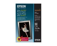 Epson Ultra Glossy Photo Paper - papier photo - brillant - 50 feuille(s) - 130 x 180 mm