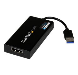 StarTech.com Adaptateur vidéo multi-écrans USB 3.0 vers HDMI - Carte graphique externe certifié DisplayLink - Ultra HD 4k