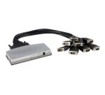 StarTech.com Hub adaptateur USB vers série RS232 DB9 8 ports