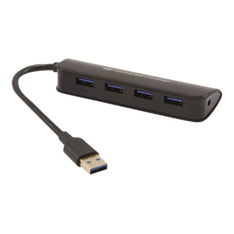 Uniformatic 86181 hub & concentrateur USB 3.2 Gen 1 (3.1 Gen 1) Type-C Noir