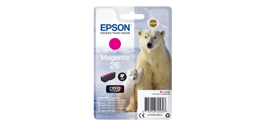 Epson Polar bear Cartouche "Ours Polaire" - Encre Claria Premium M
