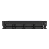QNAP TS-873AeU-RP NAS Rack (2 U) Ryzen Embedded V1500B 4 Go DDR4 0 To QuTS hero Noir