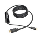 Tripp Lite U444-006-H câble vidéo et adaptateur 1,8 m USB Type-C HDMI Noir