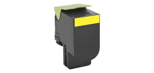 Lexmark 802SY Cartouche de toner 1 pièce(s) Original Jaune