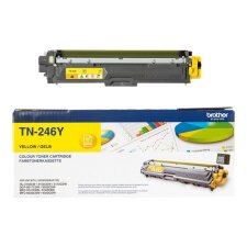 TN246Y BROTHER HL3142CW Toner Geel Hoge Capaciteit   2200pag. Hoge Capaciteit