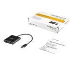 StarTech.com Adaptateur USB 3.0 vers Dual HDMI - 2x1080p / 1x4K 30Hz - Carte Graphique/Vidéo Externe - Adaptateur d'Affichage Double Écran USB Type-A vers HDMI - Uniquement Windows - Noir