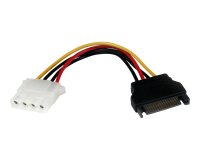 StarTech.com Adaptateur de câble d'alimentation SATA 15 cm vers LP4 - F/M