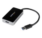 StarTech.com Adaptateur Vidéo Carte Graphique Externe USB 3.0 vers HDMI- avec Hub USB - 1920x1200