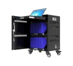 Port Designs 901958 chariot et rangement roulant Module de charge et de gestion Noir