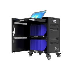 Port Designs 901958 chariot et rangement roulant Module de charge et de gestion Noir