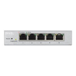 Zyxel GS1200-5 Géré Gigabit Ethernet (10/100/1000) Argent