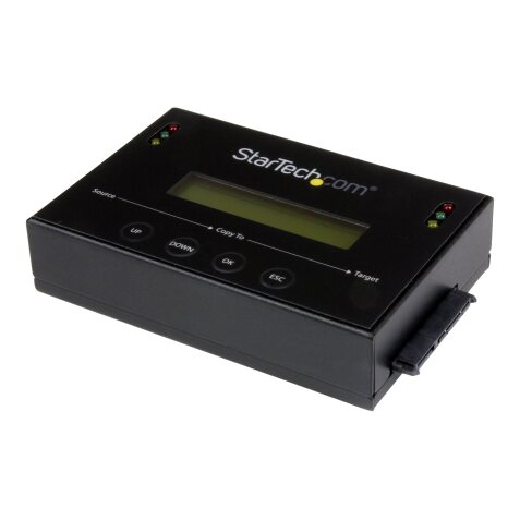 StarTech.com Duplicateur de Disque Dur Autonome 1:1 avec Gestionnaire d'Images pour la Sauvegarde et la Restauration, Stockage de Plusieurs Images de Disque sur un Disque SATA 2,5/3,5", Cloneur de HDD/SSD